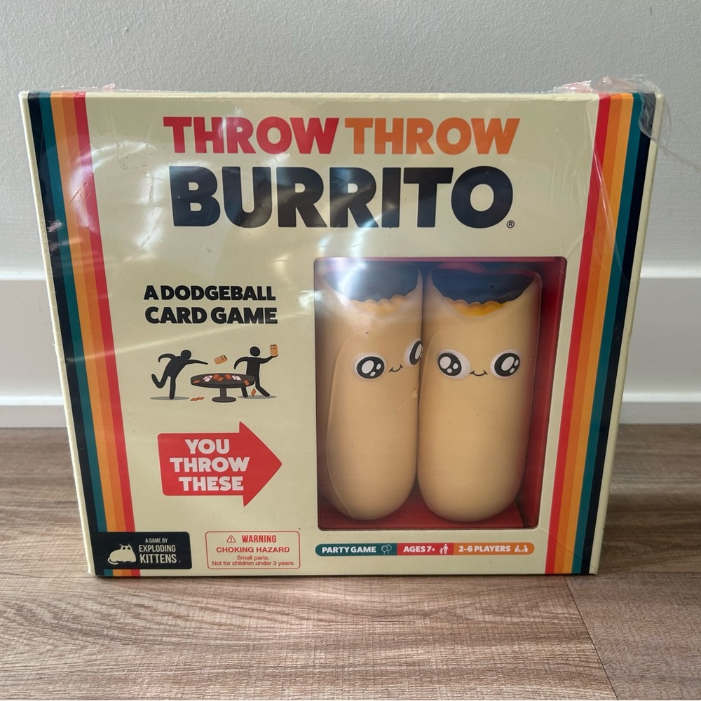 Sealed Throw Throw Burrito A Dodgeball Card Game